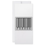 Barcode French rack cards