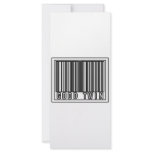 Barcode Good Twin Customized Rack Card