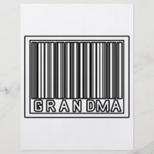 Barcode Grandma Flyers