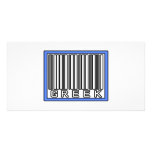 Barcode Greek photo cards