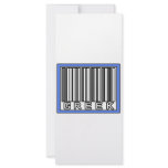 Barcode Greek rack cards