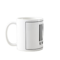 Barcode Knitter Coffee Mugs
