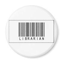 Barcode Librarian Magnets