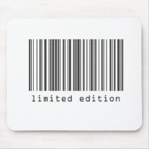 Barcode - Limited Edition Mouse Pad