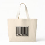 Barcode Little Brother Tote Bags