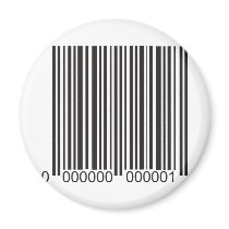 Barcode Fridge Magnets
