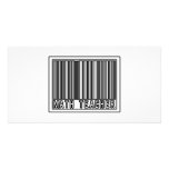 Barcode Math Teacher photo cards