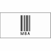 Barcode MBA Cut Out