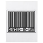 Barcode Mother-In-Law Personalized Flyer