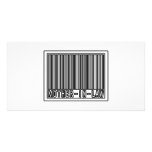 Barcode Mother-In-Law Photo Greeting Card