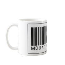 Barcode Mountain Biker Coffee Mug