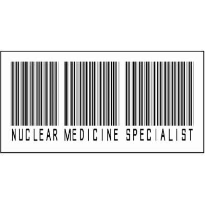 Barcode Nuclear Medicine Specialist Acrylic Cut Outs by crazygoodstuff