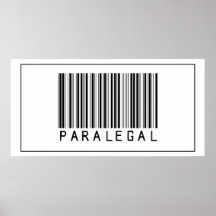 Barcode Paralegal Print