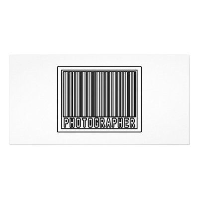 Barcode Photographer by Photographer_Shirts