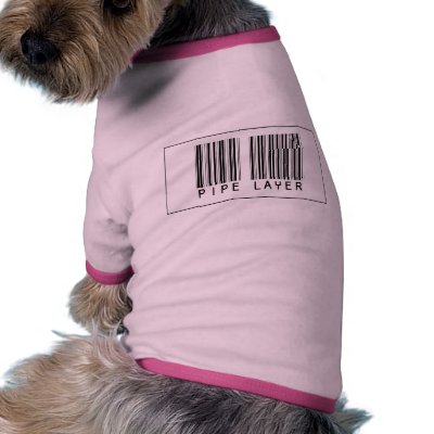 Barcode Pipe Layer Dog Clothes by crazygoodstuff