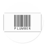 Barcode Plumber Stickers