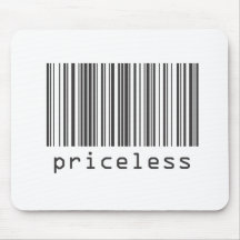 Barcode - Priceless Mousepad