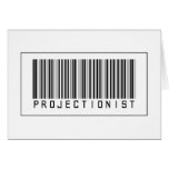 Barcode Projectionist cards