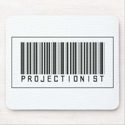 Barcode Projectionist Mousepads by crazygoodstuff
