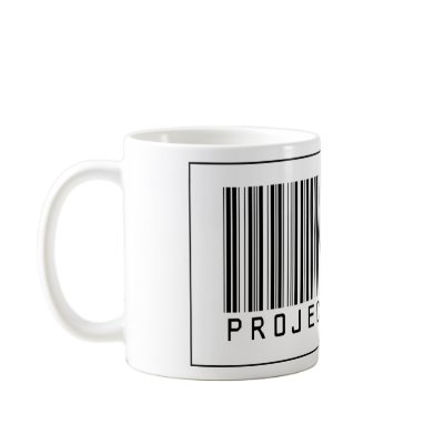 Barcode Projectionist Mugs by crazygoodstuff