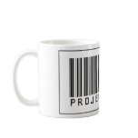 Barcode Projectionist mugs