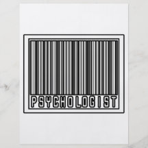 Barcode Psychologist Custom Flyer
