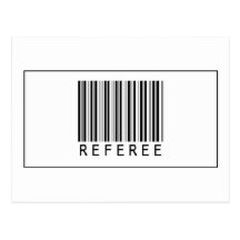 Barcode Referee Post Cards