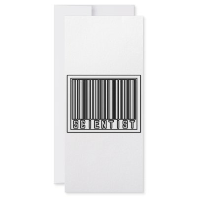 Barcode Scientist by scientistshirts