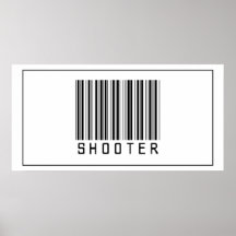 Barcode Shooter Poster