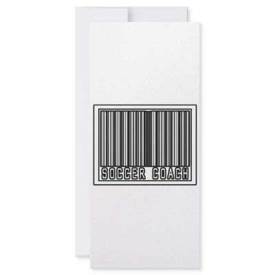 Barcode Soccer Coach by soccercoachshirts