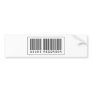 Barcode Sound Recorder Bumper Sticker