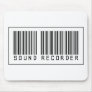 Barcode Sound Recorder Mousepad