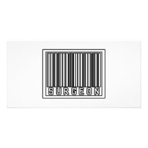 Barcode Surgeon Customized Photo Card