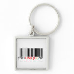BarCode- Unique Red Key Chain