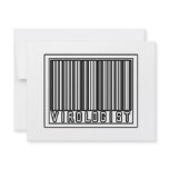 Barcode Virologist invitations