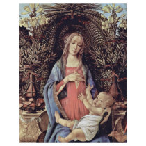 Bardi Altar Enthroned Madonna, John The Baptist Custom Flyer