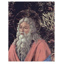 Bardi Altar Enthroned Madonna, John The Baptist Flyer Design