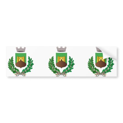 Bardineto Stemma, Italy Bumper Stickers by bestflag