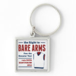 Bare Arms Rick Santorum Sweater Vest 2012 keychains