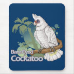 Bare-Eyed Cockatoo Mouse Pad mousepads