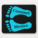 Bare Feet Cozumel Mexico mousepads