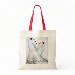 Bare Feet Drawing Foot Fetish Bag