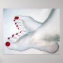 Bare Feet Drawing Foot Fetish Poster