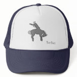 BareBack Hat - Blue/Silver