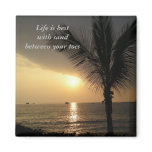 Barefoot Beach Sand magnets
