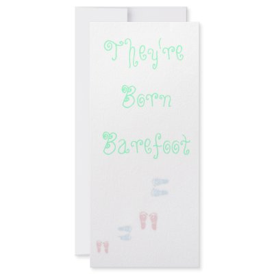 Barefoot Books Promotional Post Cards- Newborn by miobambino