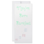 Barefoot Books Promotional Post Cards- Newborn rack cards