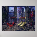 Barefoot in the Rain ~Print~