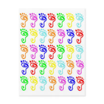 Barefoot Runner Postcards