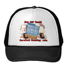 Barefoot Running Step by Step - Buy our Book! Trucker Hat